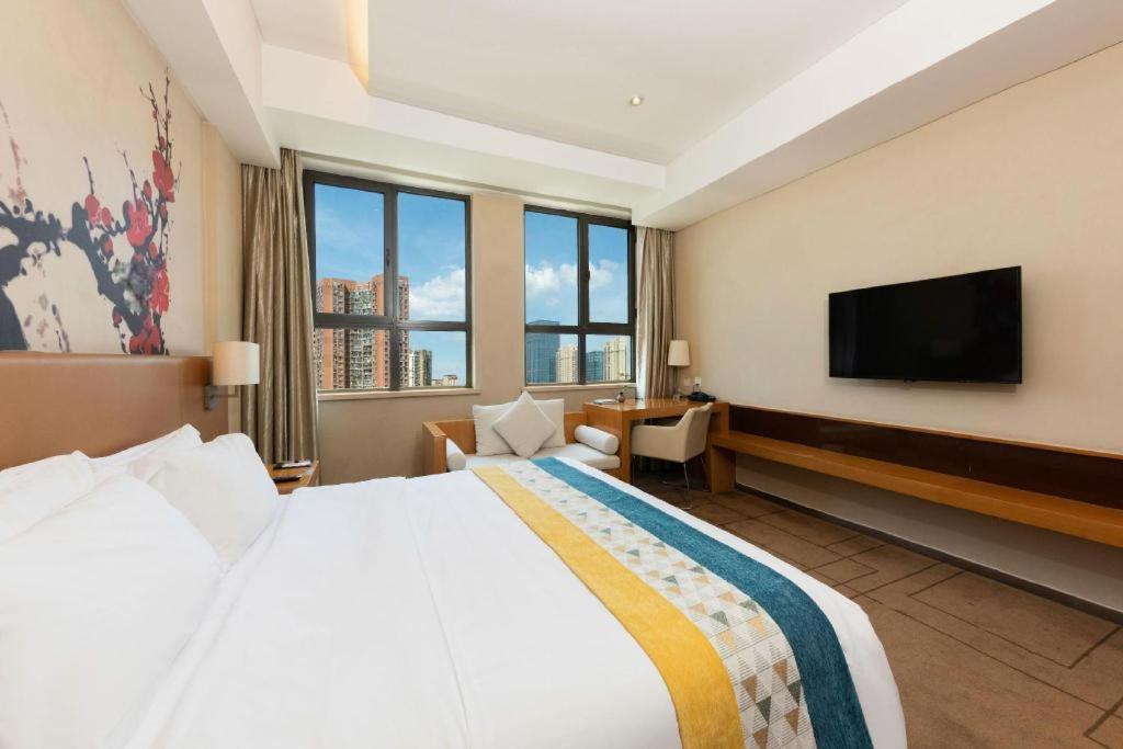 Metropolo Hotel Wuchuang Jiangtan Jiyuqiao Metro Station Wuhan Buitenkant foto
